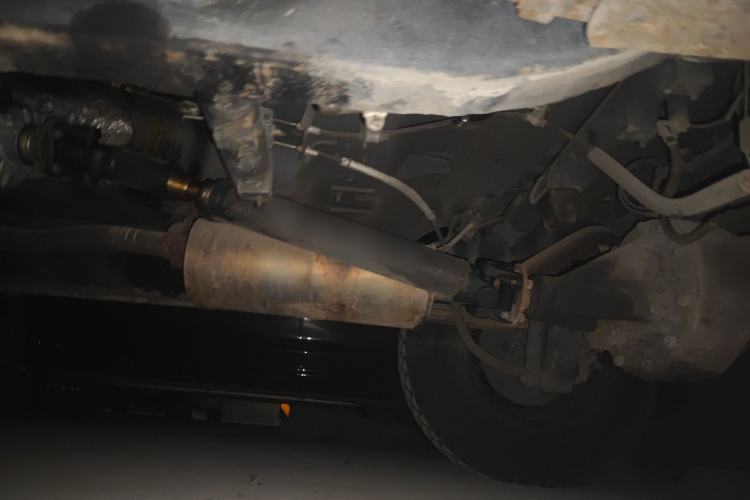 Used BAW Warrior 2014 2.5T five-door four-wheel-drive diesel version Chassis Rear Left