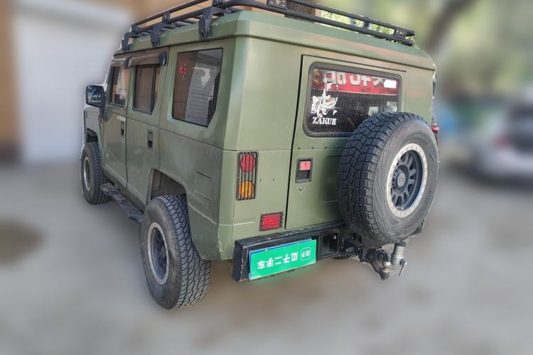 Used BAW Warrior 2018 2.0T Five-Door Four-Wheel Drive Gasoline Version China V Emission Standard Rear Left 45 Deg