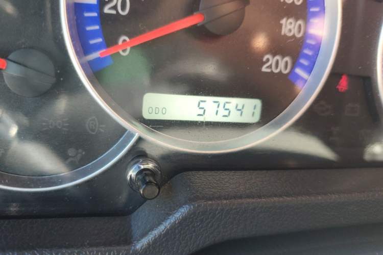 Used BAW Warrior  Odometer Close Up