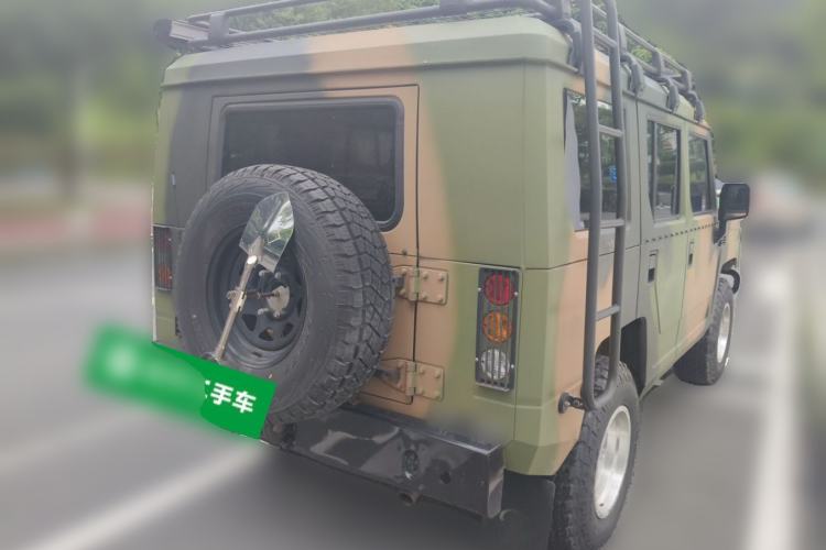 Used BAW Warrior 2019 2.4T Five-Door Four-Wheel Drive Gasoline Version China VI Emission Standard Rear Right 45 Deg