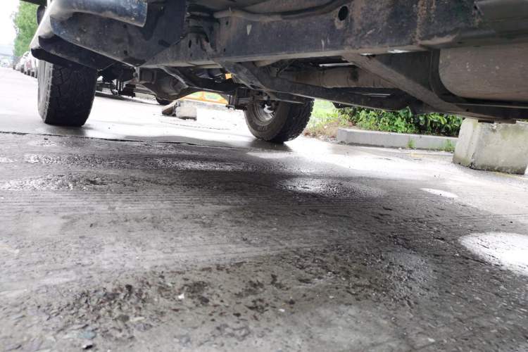 Used BAW Warrior 2019 2.5T five-door four-wheel-drive diesel version Chassis Rear Left
