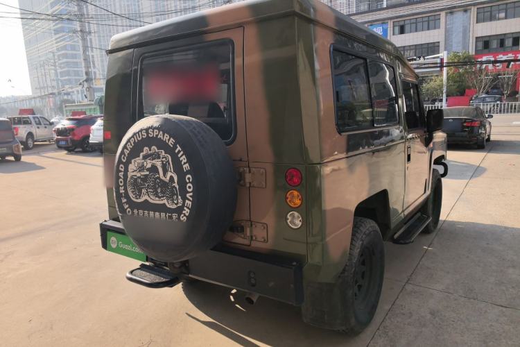 Used BAW Warrior 2019 2.4T Three-Door Four-Wheel Drive Short Wheelbase Gasoline Version China VI Emission Standard Rear Right 45 Deg