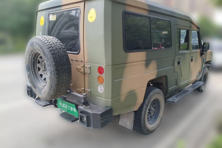 Used BAW Warrior 2021 2.4T Four-Door Four-Wheel Drive Gasoline Version 6 Seats China VI Emission Standard Rear Right 45 Deg