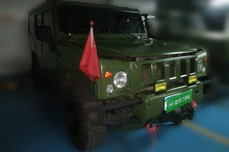 Used BAW Warrior 2021 2.4T Five-Door Four-Wheel Drive Gasoline Version China VI Emission Standard Front Right 45 Deg