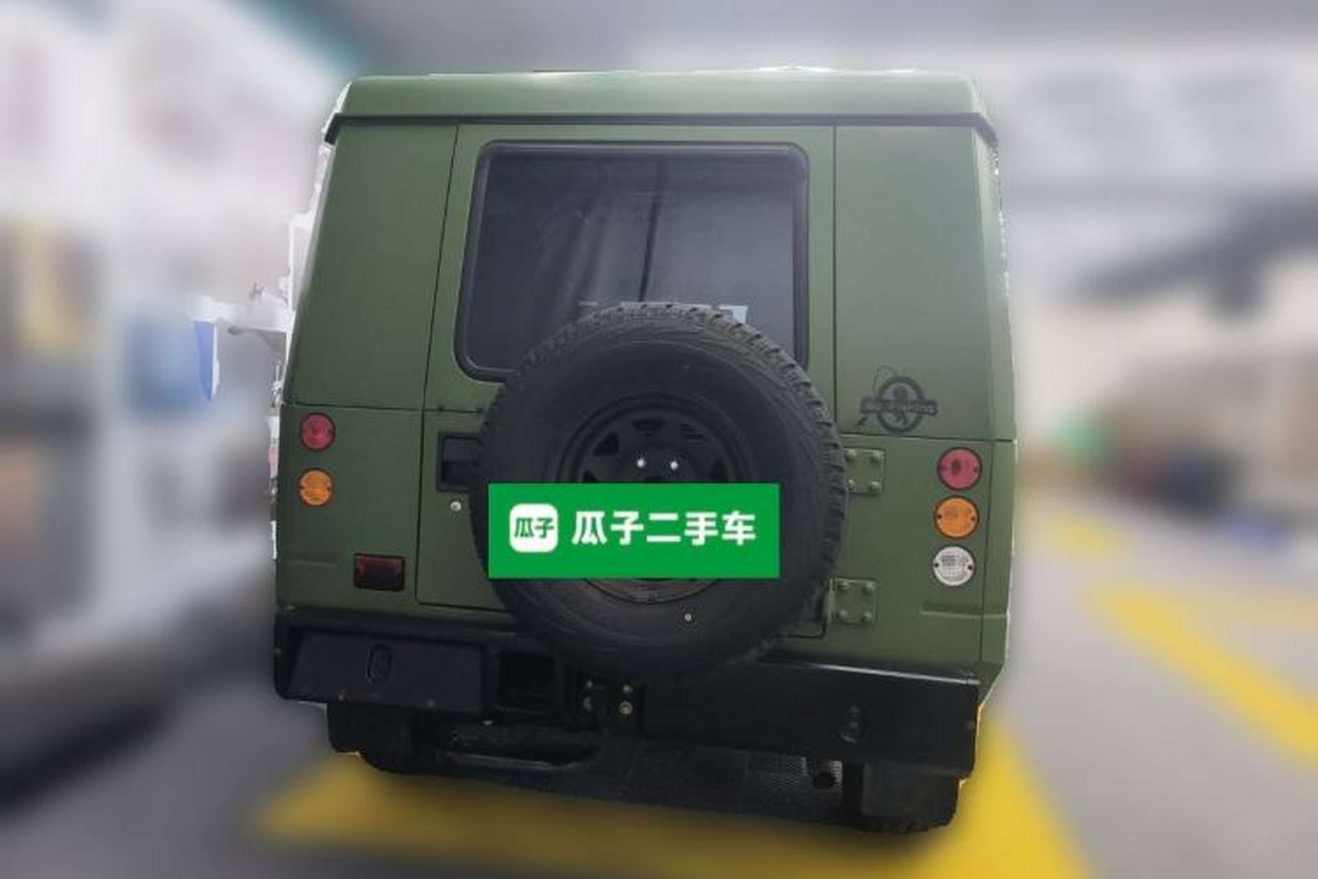 Used BAW Warrior 2021 2.4T Three-Door Four-Wheel Drive Short Wheelbase Gasoline Version China VI Emission Standard Rear