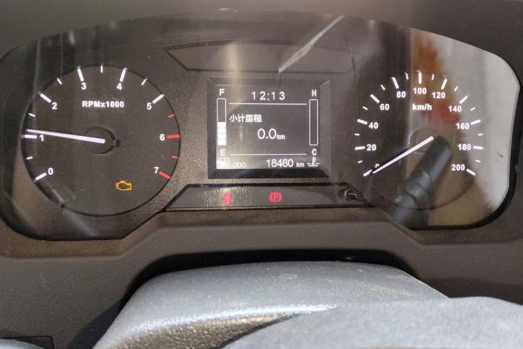 Used BAW Warrior 2021 2.4T Three-Door Four-Wheel Drive Short Wheelbase Gasoline Version China VI Emission Standard Odometer Close Up