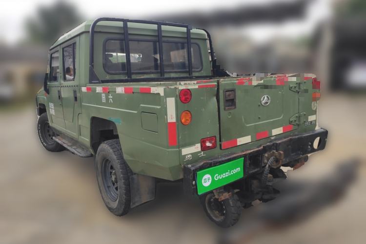 Used BAW Warrior Pickup 2020 2.4T gasoline four-wheel drive 3035 wheelbase integrated double-row cabin 4K22D4T Rear Left 45 Deg