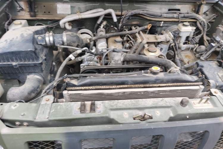 Used BAW Warrior Pickup 2018 2.8T diesel integrated double-row 3035 wheelbase Engine Bay