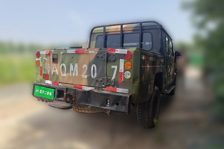 Used BAW Warrior Pickup 2018 2.8T diesel integrated double-row 3035 wheelbase Rear Right 45 Deg