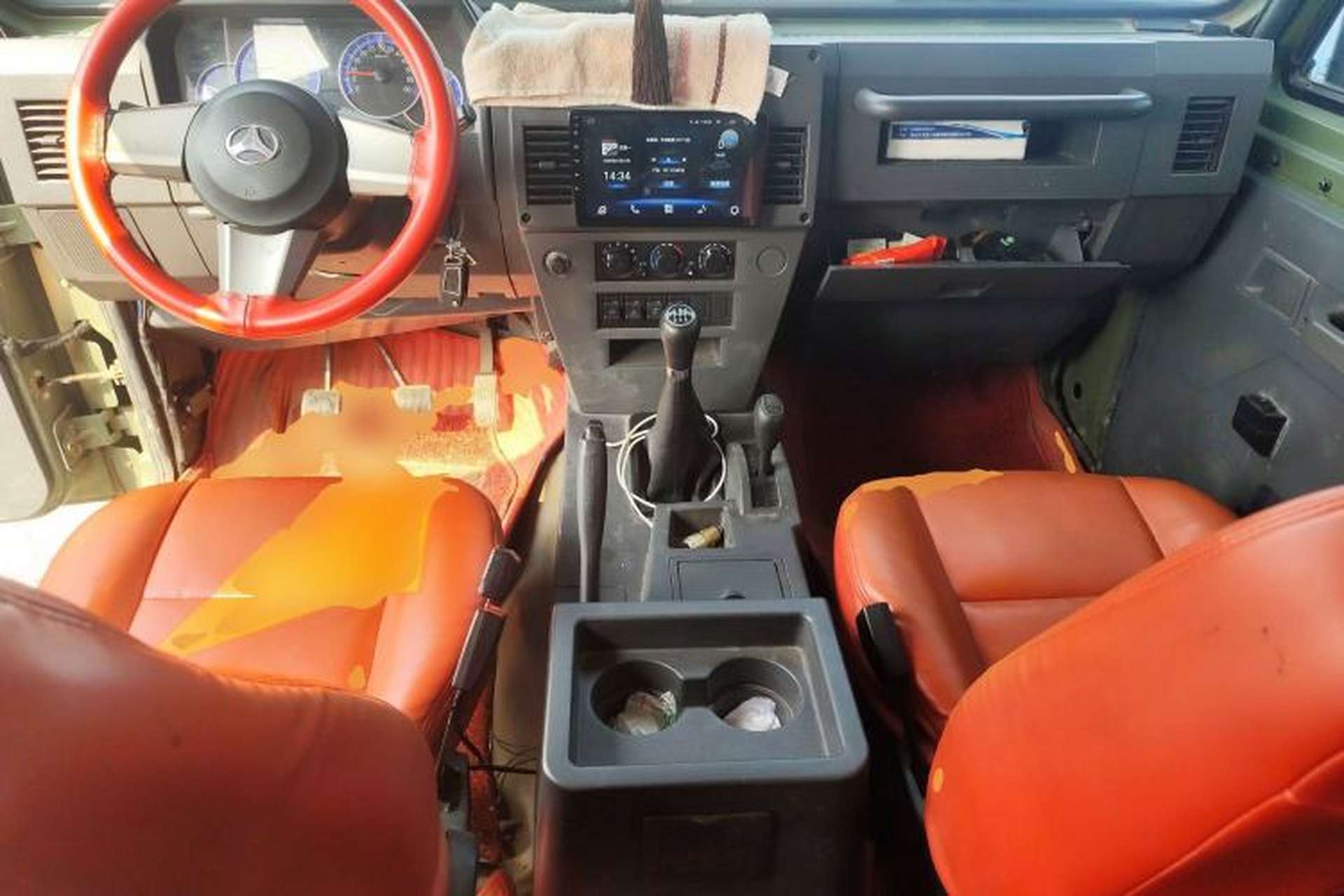 Used BAW Warrior Pickup 2018 2.8T diesel integrated double-row 3035 wheelbase Center Console