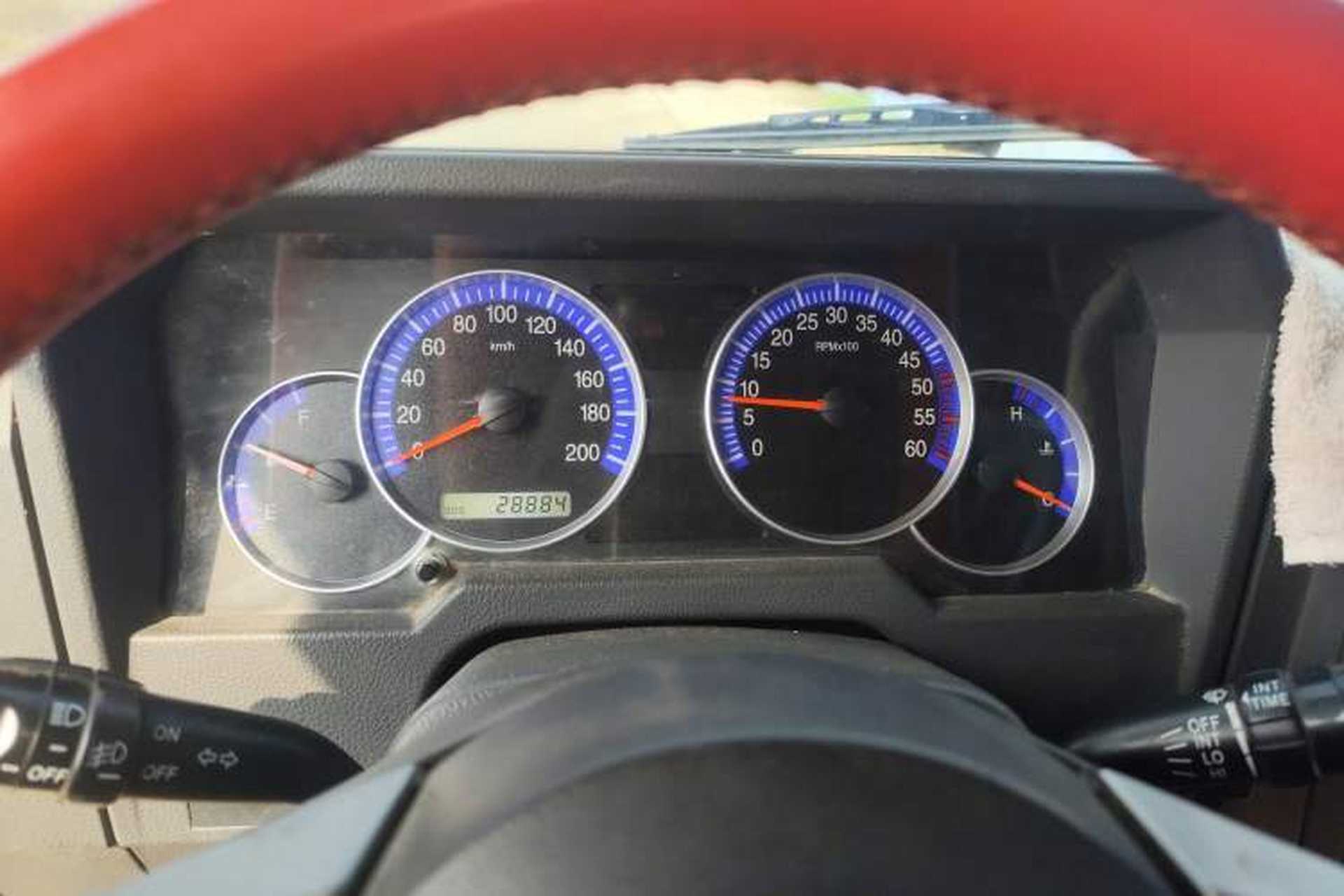 Used BAW Warrior Pickup 2018 2.8T diesel integrated double-row 3035 wheelbase Instrument Cluster