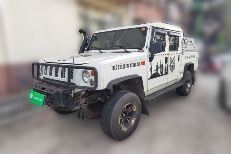 Used BAW Warrior Pickup 2018 2.8T diesel integrated double-row wheelbase of 3695 Guazi used car, China used car export, Used car for sale, Used  cars, Cheapest cars for sale