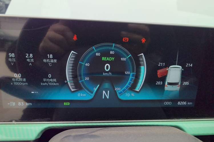 Used BAW Yuanbao 2022 Edition Pure Cute Version Instrument Cluster