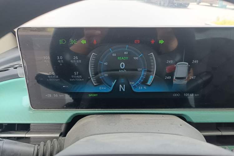 Used BAW Yuanbao 2022 Smart Version Instrument Cluster