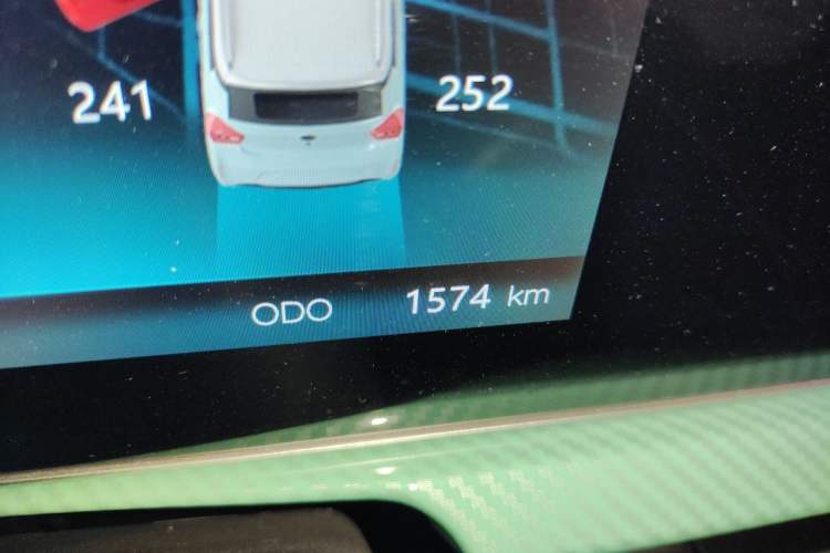 Used BAW Yuanbao 2022 Smart Version Odometer Close Up