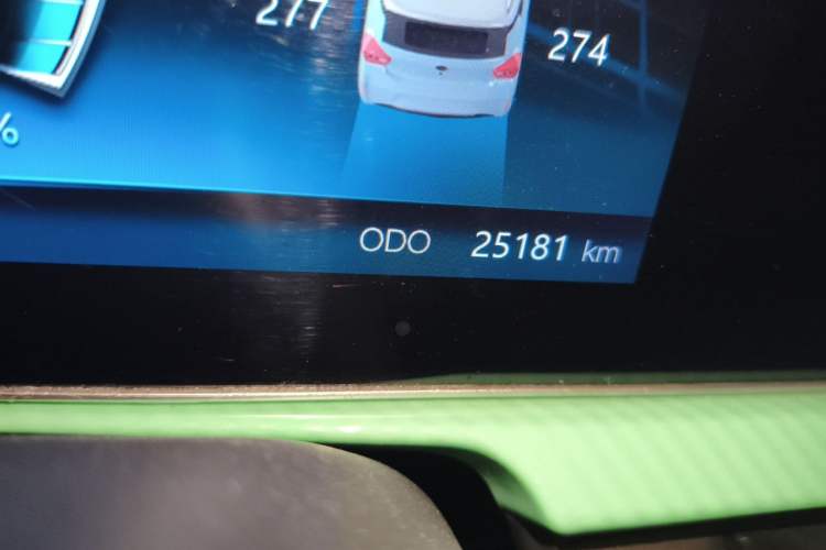 Used BAW Yuanbao 2022 Bao Meng Edition Odometer Close Up