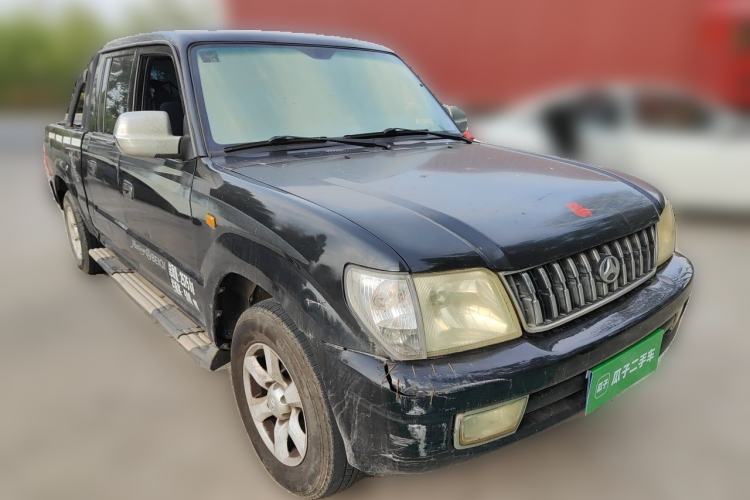 Used BAW Yueling 2014 2.8T long-wheelbase Entrepreneur Edition JE493ZLQ4CB Front Right 45 Deg