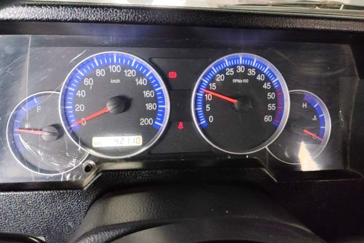 Used BAW Zhanqi 2016 2.0L Gladiator Luxury Edition China V Instrument Cluster
