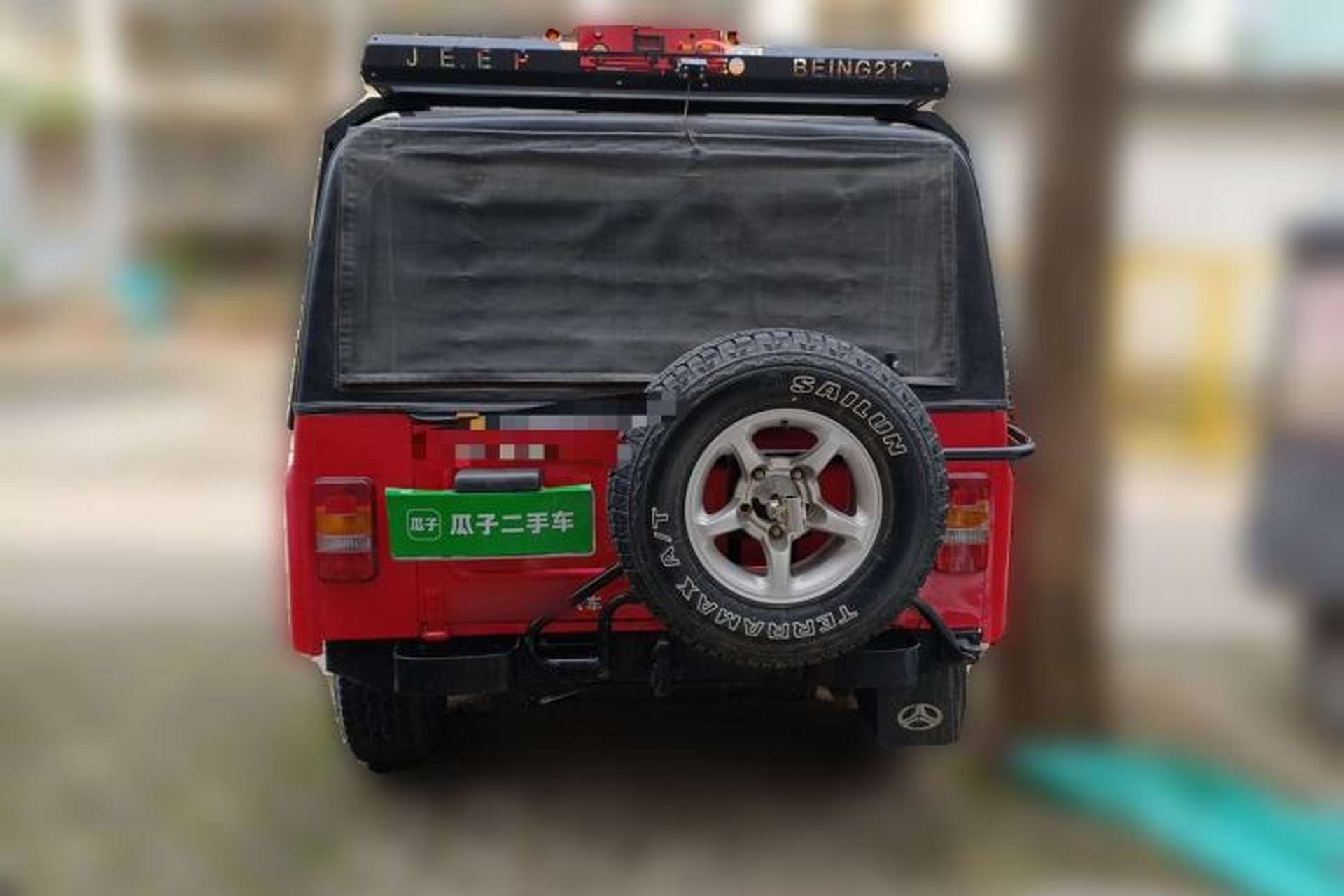 Used BAW Zhanqi 2016 2.0L CK Luxury Model China V Rear