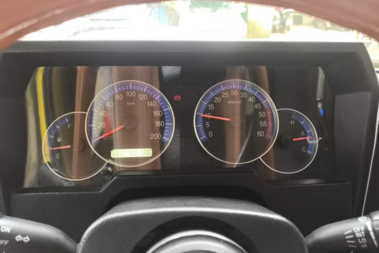 Used BAW Zhanqi 2016 2.0L Gladiator Luxury Edition China V Instrument Cluster