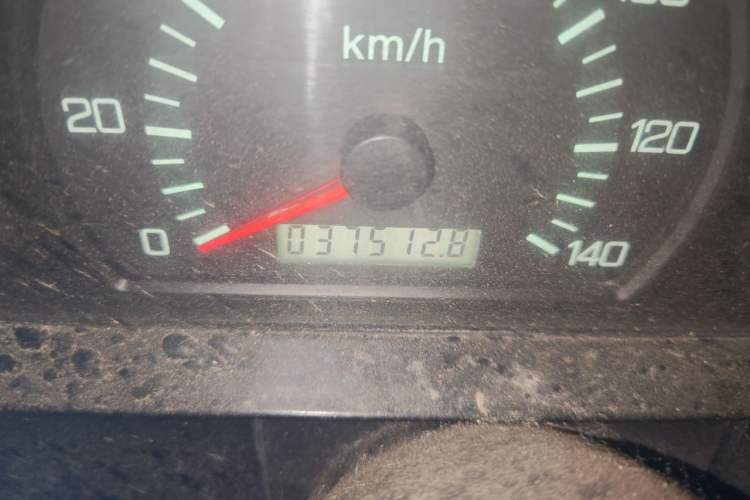 Used BAW Zhanqi 2018 2.0L CK Odometer Close Up
