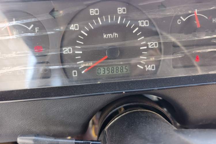 Used BAW Zhanqi 2018 2.0L CK Odometer Close Up