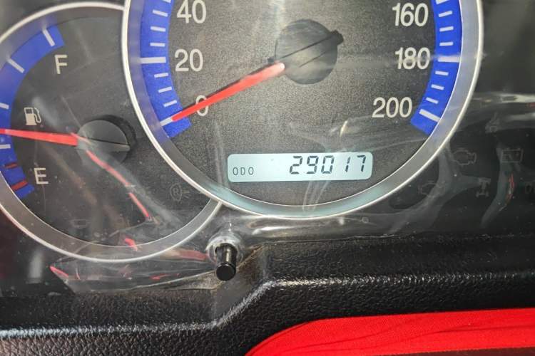 Used BAW Zhanqi 2019 1.5T CK China V Odometer Close Up