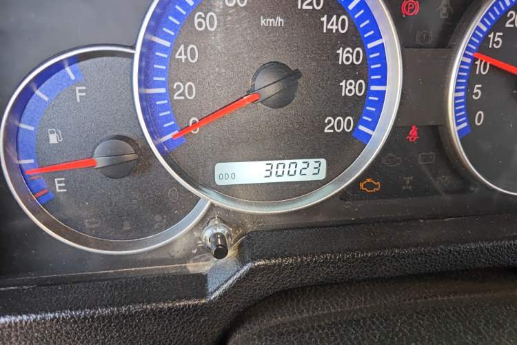 Used BAW Zhanqi 2019 1.5T Hardtop Version China V Standard Odometer Close Up
