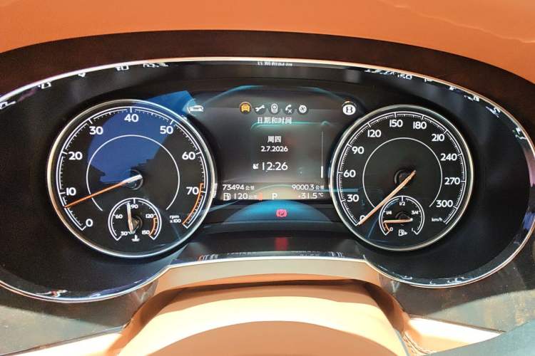 Used Bentley Bentayga 2018 4.0T V8 Instrument Cluster