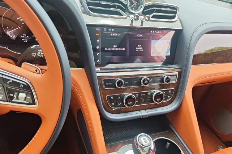 Used Bentley Bentayga 2021 4.0T V8 Audio And AC Panel