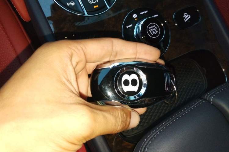 Used Bentley Bentayga  Vehicle Key