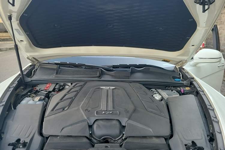 Used Bentley Bentayga 2023 4.0T V8 Long-Wheelbase Audie Edition Engine Bay