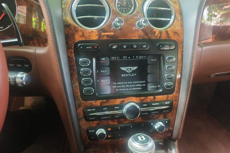Used Bentley Continental 2004 GT 6.0 Audio And AC Panel
