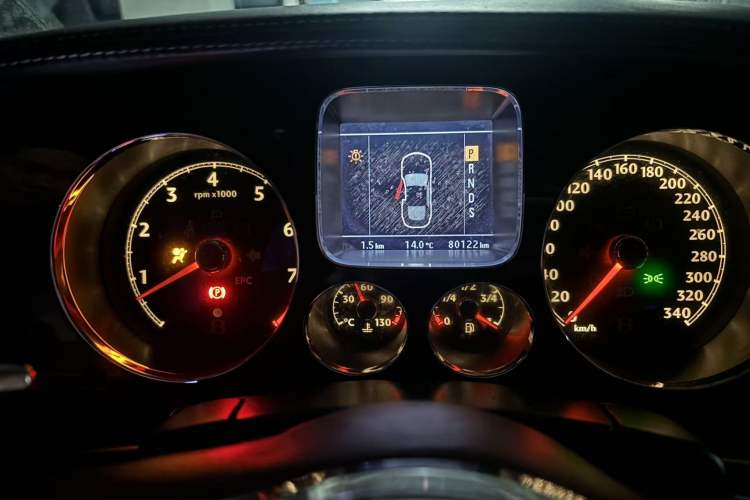 Used Bentley Continental 2010 Supersports 6.0 Instrument Cluster
