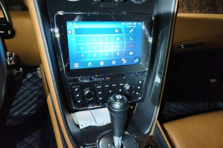 Used Bentley Continental 2012 6.0T GT W12 Audio And AC Panel