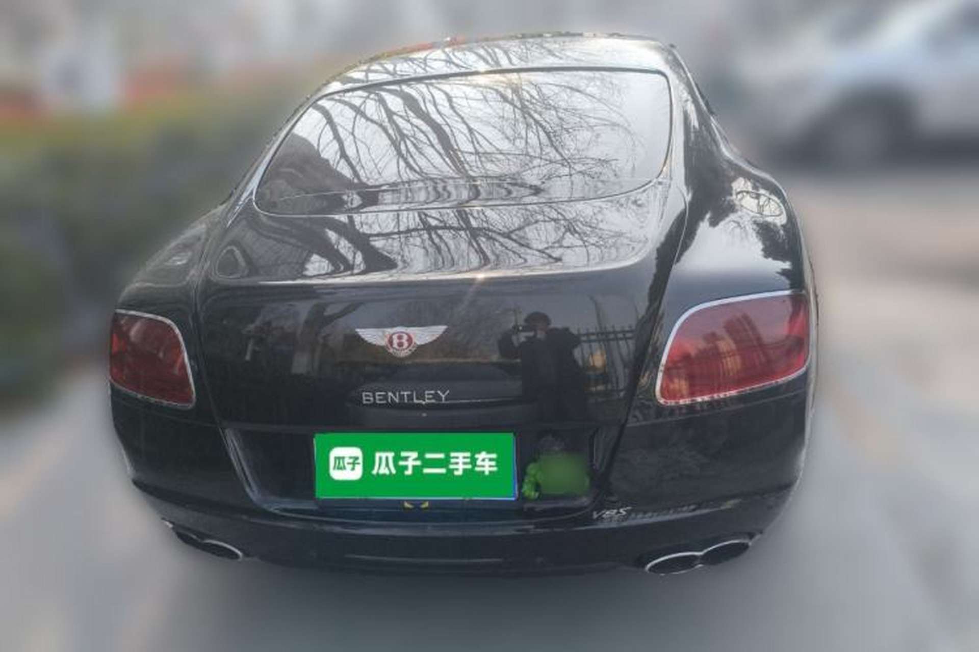 Used Bentley Continental 2012 4.0T GT V8 Rear