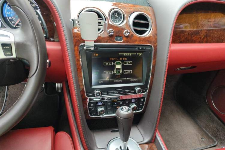 Used Bentley Continental 2012 6.0T GT W12 Audio And AC Panel