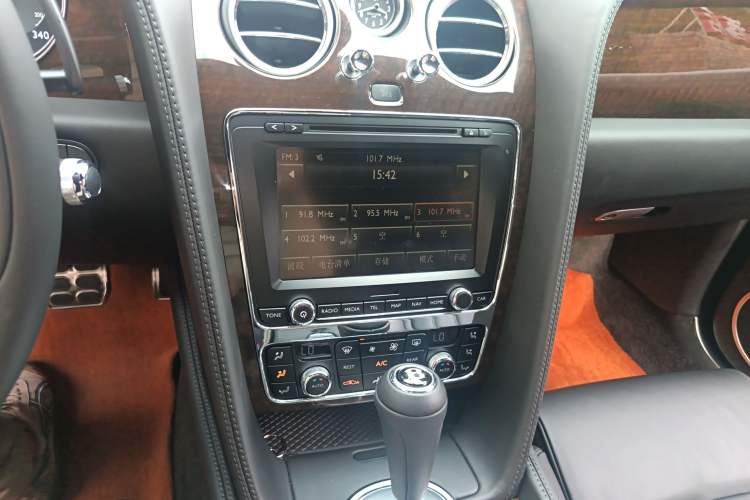 Used Bentley Continental 2012 4.0T GT V8 Audio And AC Panel