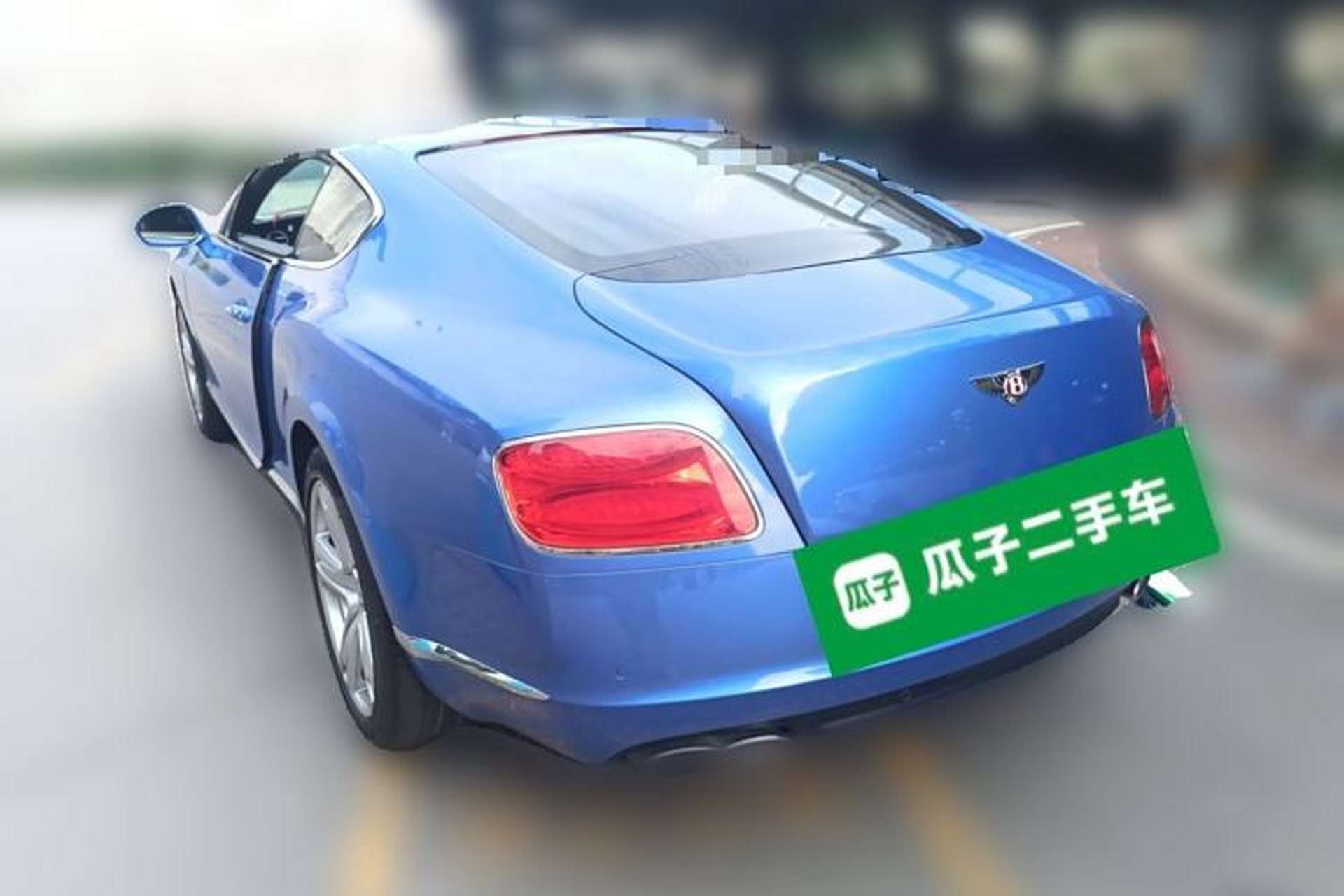 Used Bentley Continental 2012 4.0T GT V8 Rear Left 45 Deg