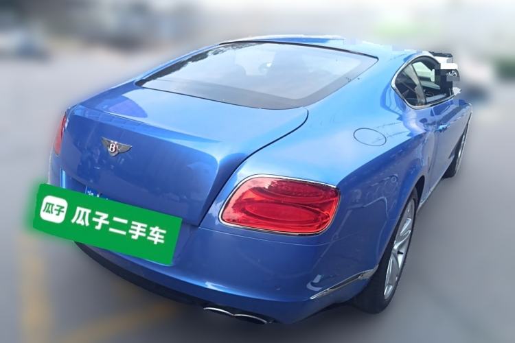 Used Bentley Continental 2012 4.0T GT V8 Rear Right 45 Deg