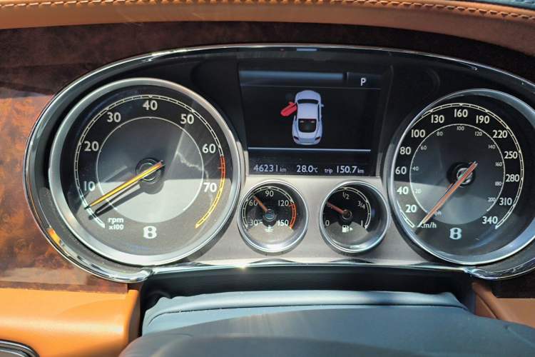 Used Bentley Continental 2012 6.0T GT W12 Instrument Cluster