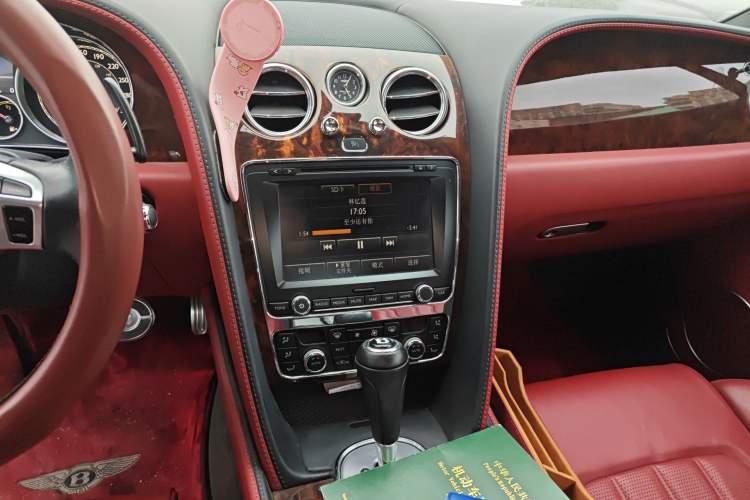 Used Bentley Continental 2012 6.0T GT W12 Audio And AC Panel