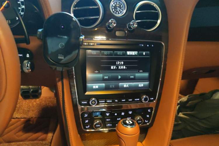 Used Bentley Continental 2012 4.0T GT V8 Audio And AC Panel