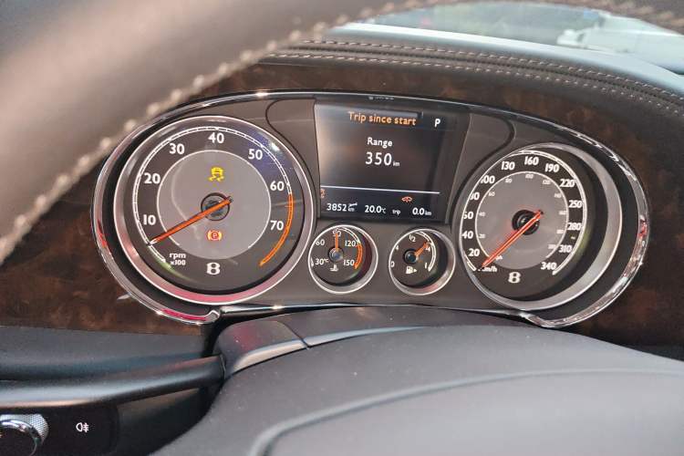 Used Bentley Continental 2012 6.0T GT W12 Instrument Cluster