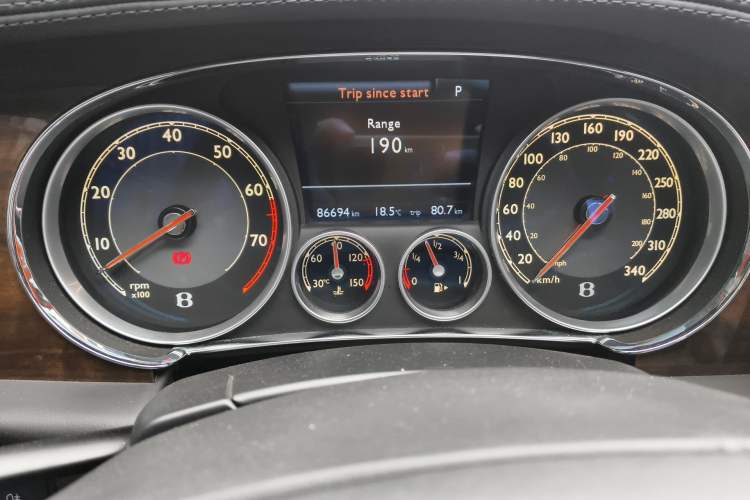 Used Bentley Continental 2012 4.0T GT V8 Instrument Cluster