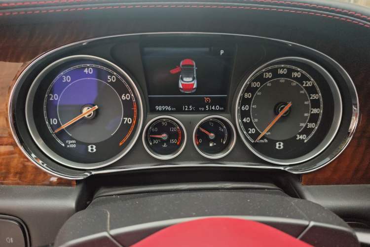 Used Bentley Continental 2012 4.0T GTC V8 Instrument Cluster