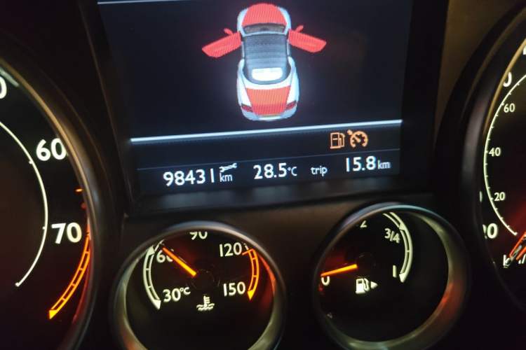 Used Bentley Continental 2012 4.0T GTC V8 Odometer Close Up