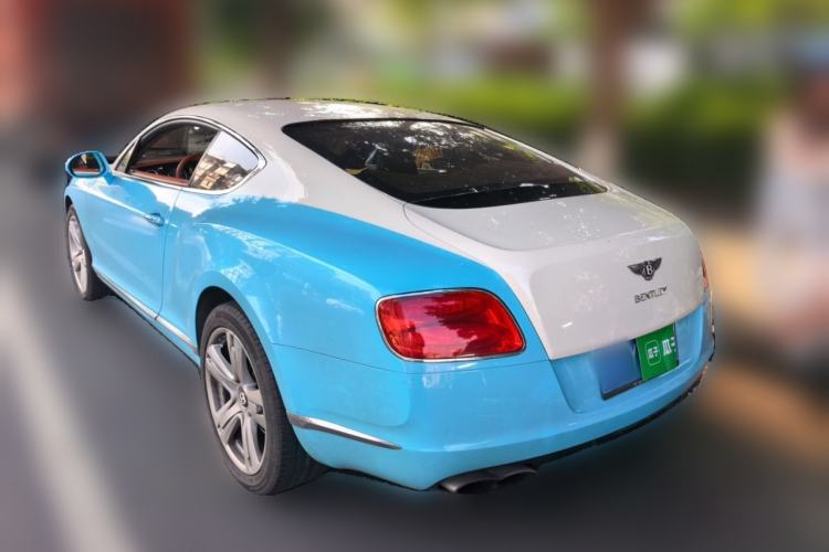 Used Bentley Continental 2012 4.0T GT V8 Rear Left 45 Deg