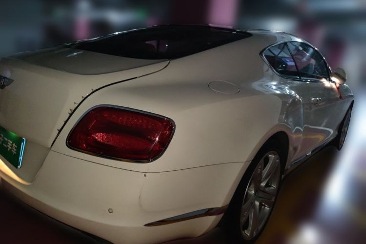 Used Bentley Continental 2012 4.0T GT V8 Rear Right 45 Deg