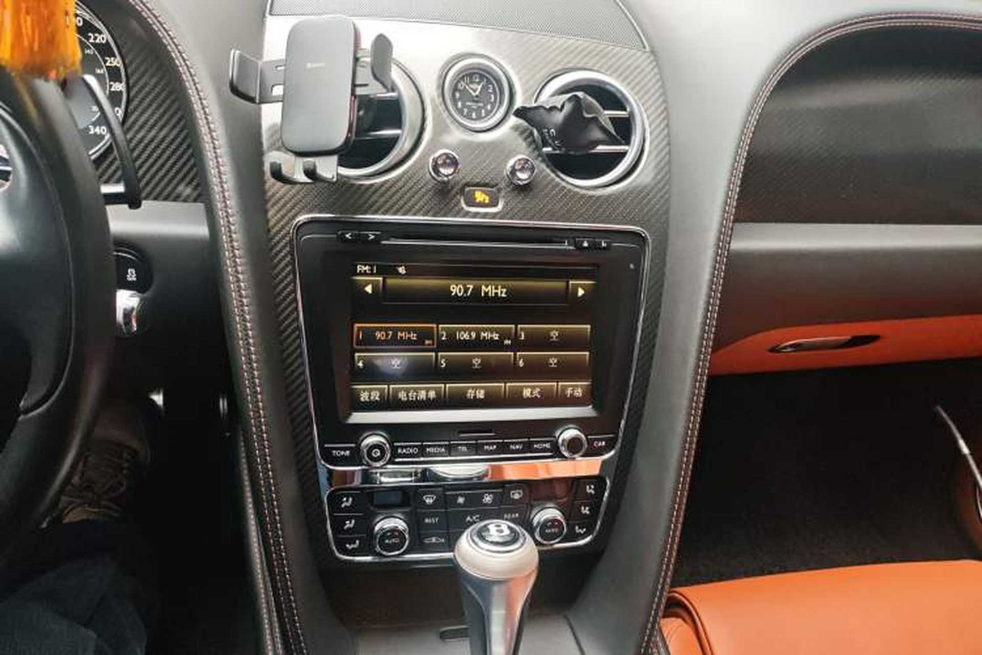 Used Bentley Continental 2014 4.0T GT V8 S Standard Edition Audio And AC Panel
